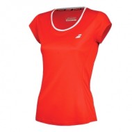 Женская футболка Babolat Core Flag Club (Red) для большого тенниса